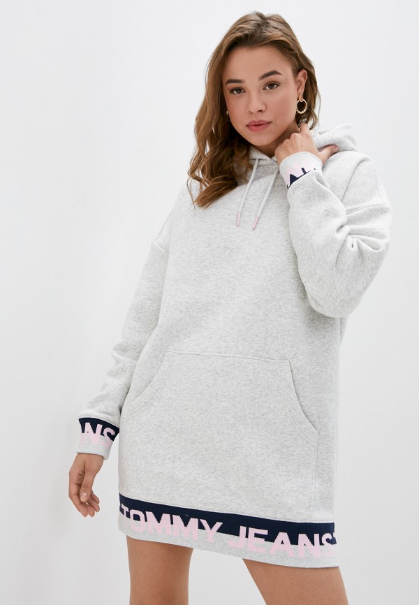 

Платье Tommy Jeans, Серый