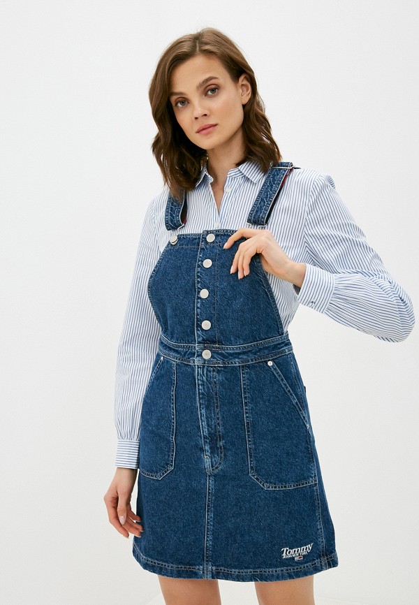 

Платье джинсовое Tommy Jeans, Синий