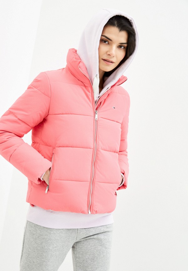 

Куртка утепленная Tommy Jeans, Розовый