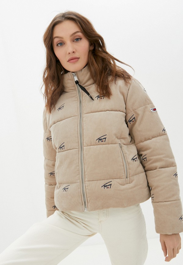 

Куртка утепленная Tommy Jeans, Бежевый