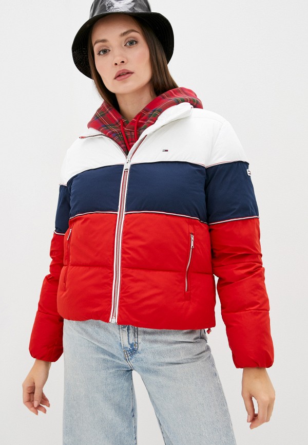 

Куртка утепленная Tommy Jeans, Разноцветный