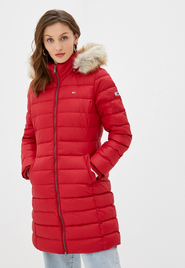 

Пуховик Tommy Jeans, Красный
