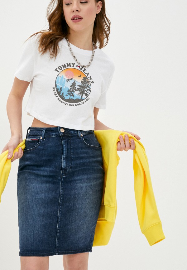 

Юбка джинсовая Tommy Jeans, Синий