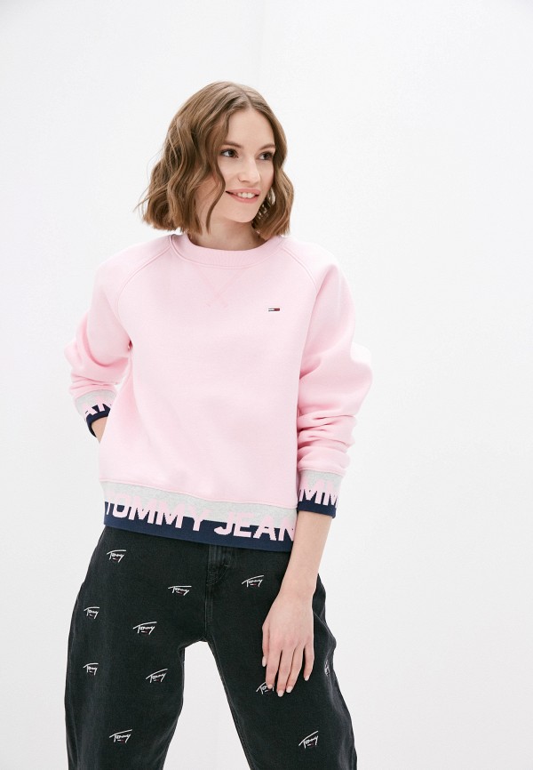 

Свитшот Tommy Jeans, Розовый