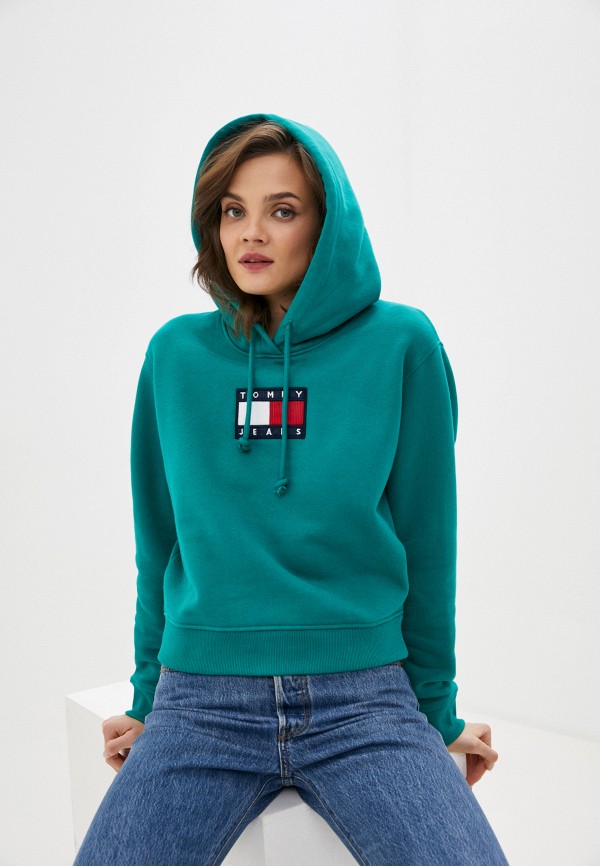 

Худи Tommy Jeans, Зеленый
