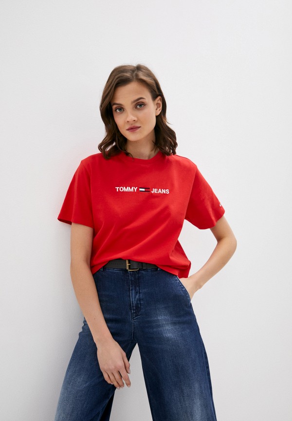

Футболка Tommy Jeans, Красный