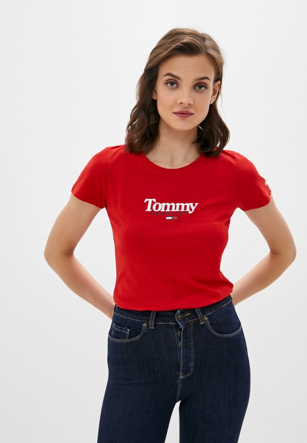 

Футболка Tommy Jeans, Красный