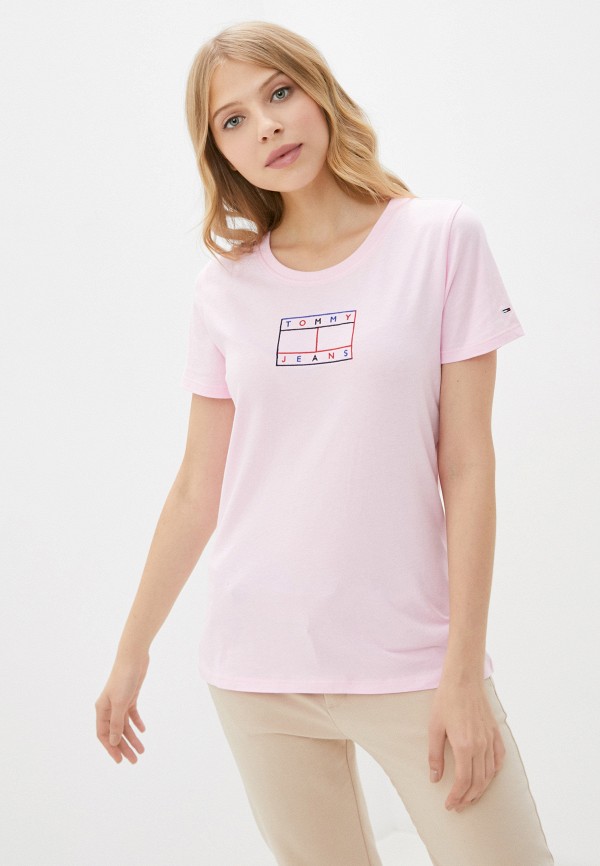 

Футболка Tommy Jeans, Розовый