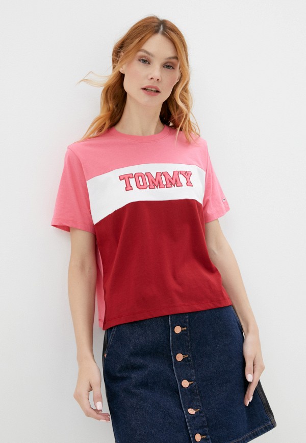 

Футболка Tommy Jeans, Розовый