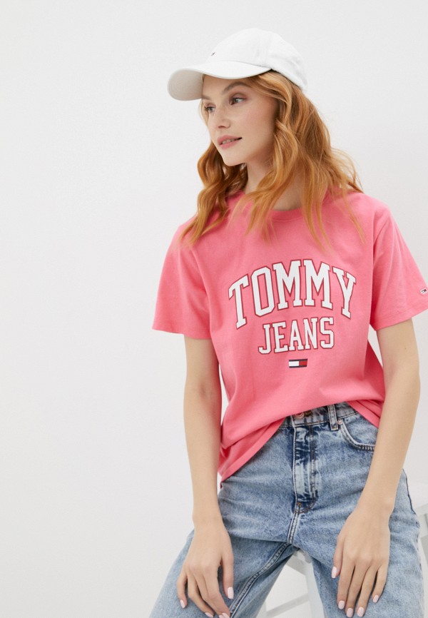 

Футболка Tommy Jeans, Розовый