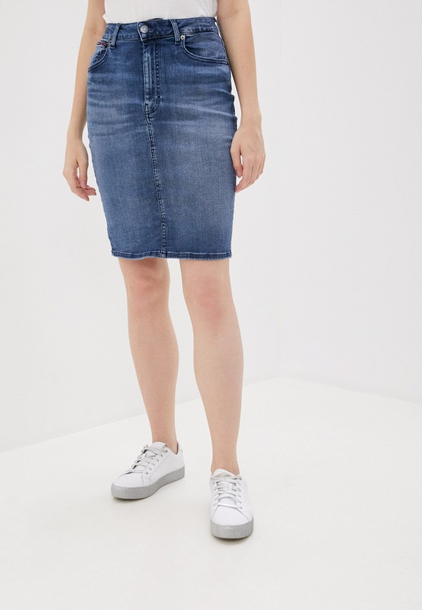 

Юбка джинсовая Tommy Jeans, Синий