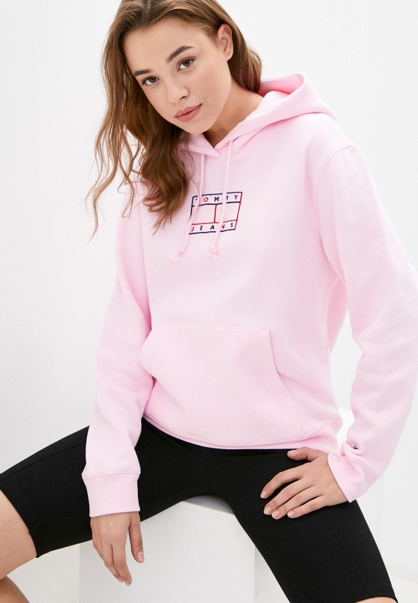 

Худи Tommy Jeans, Розовый