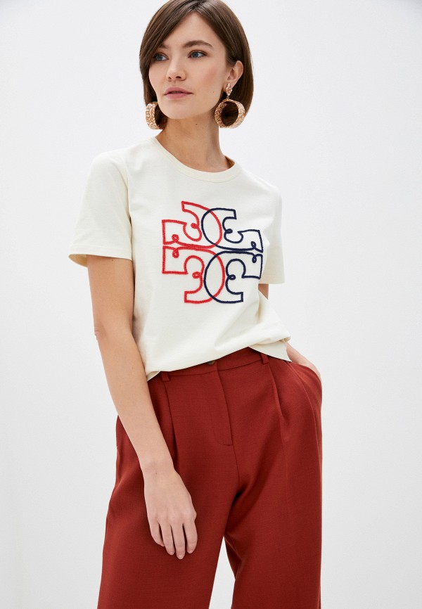 

Футболка Tory Burch, Бежевый