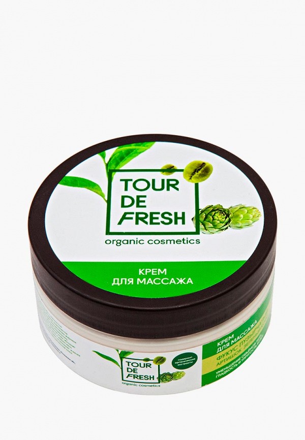 

Крем для тела Tour De Fresh, для массажа "Водоросли для детокса, Прозрачный