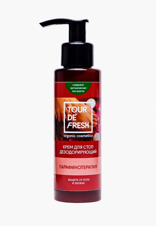 

Крем для ног Tour De Fresh, дезодорирующий "Парафинотерапия" 100 мл, Красный