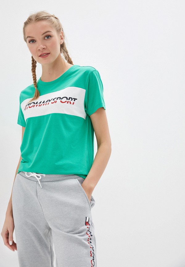 

Футболка спортивная Tommy Sport, Зеленый