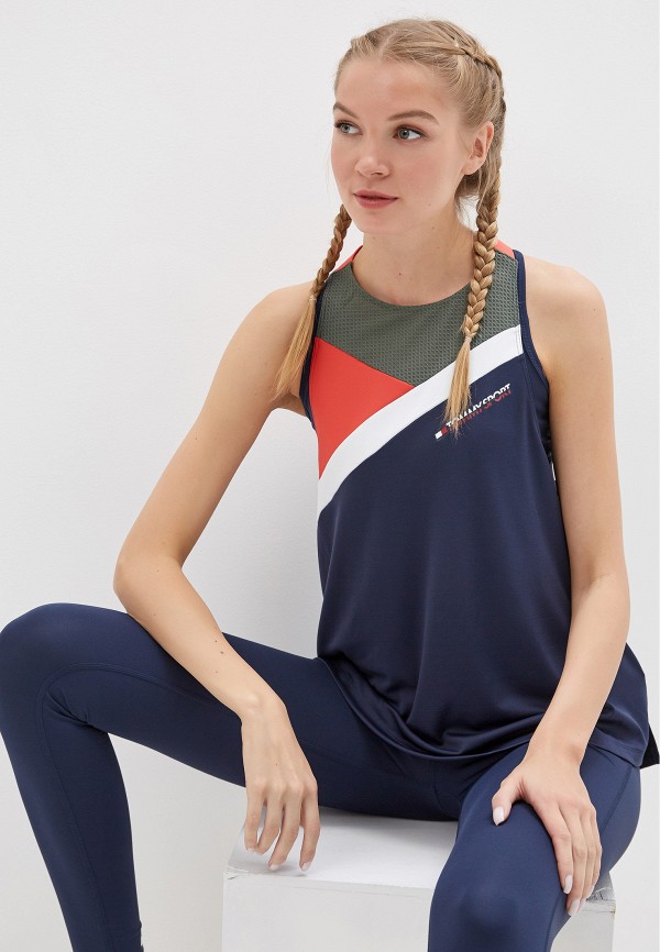 

Майка спортивная Tommy Sport, Синий