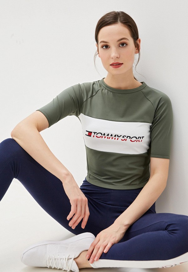 

Футболка спортивная Tommy Sport, Хаки