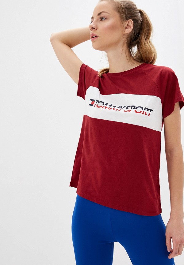 

Футболка Tommy Sport, Бордовый