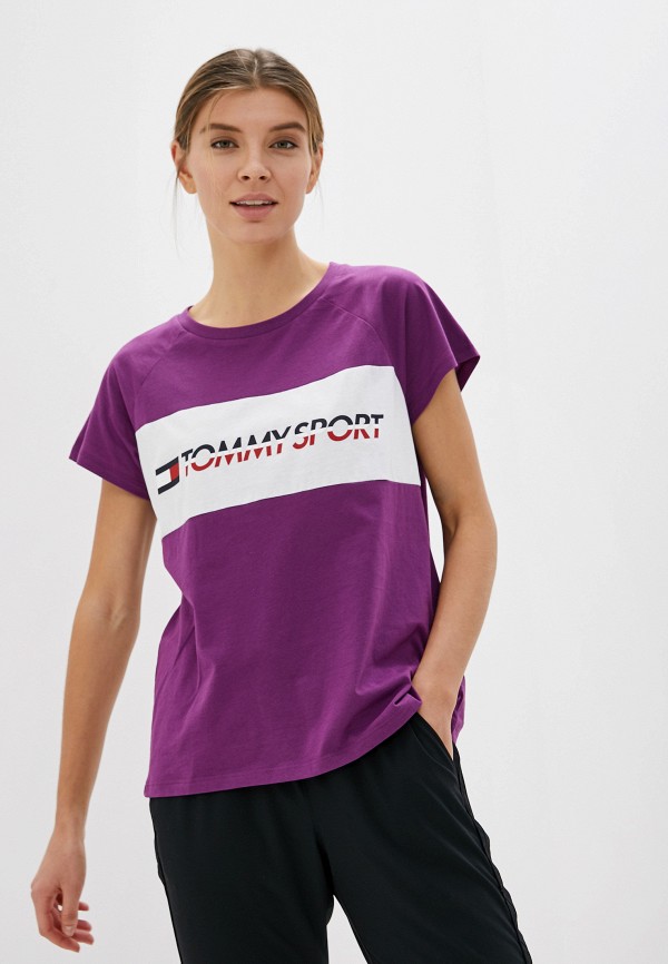 

Футболка Tommy Sport, Фиолетовый