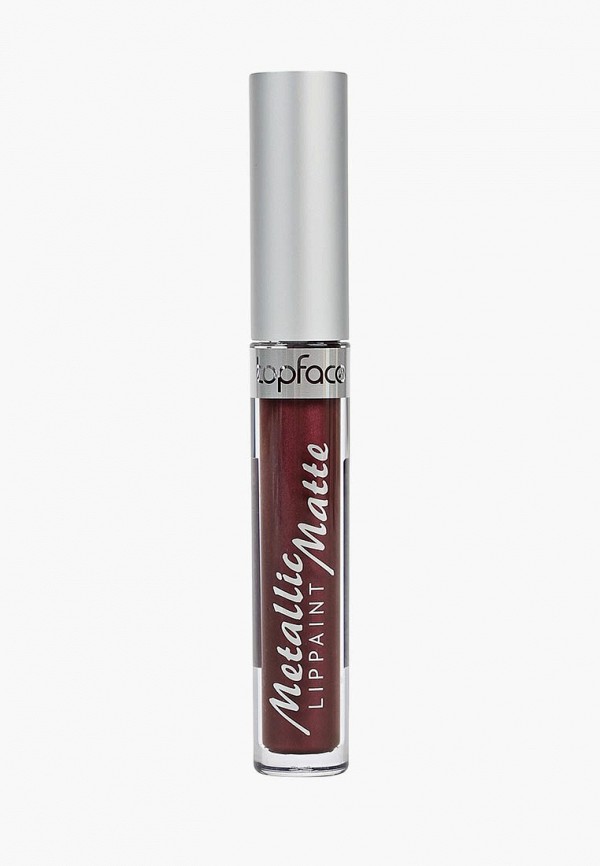 

Блеск для губ Top Face, Бордовый, Metallic Matte №010