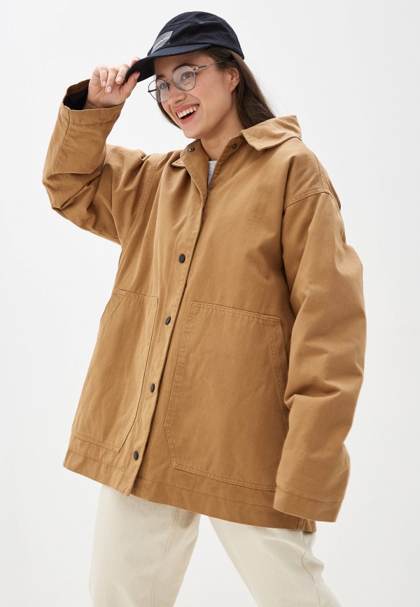 

Куртка утепленная Topshop Boutique, Коричневый, Topshop Boutique TO067EWIVSS1