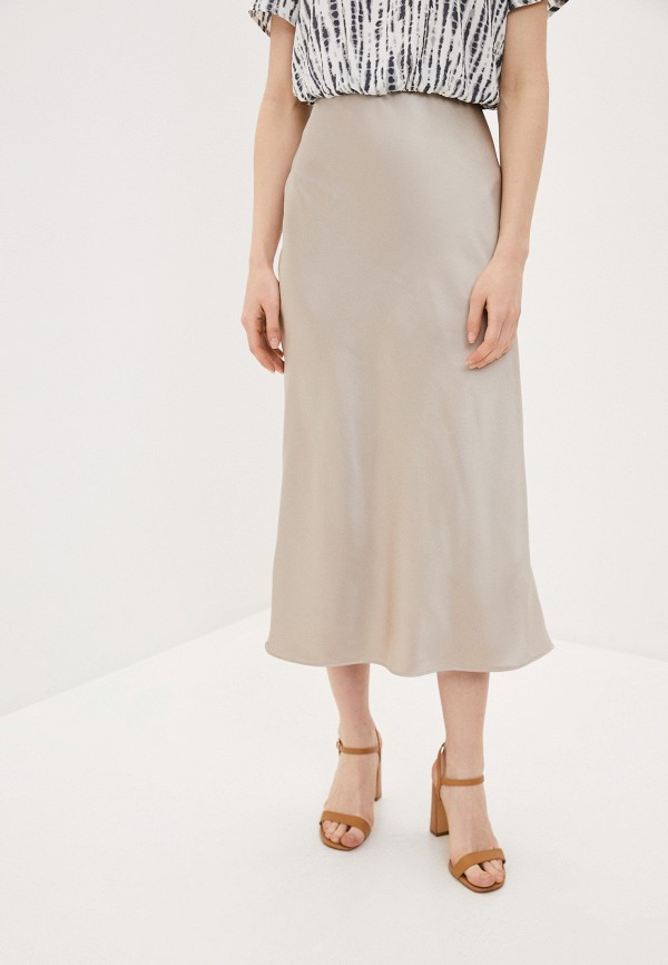 

Юбка Topshop Petite, Бежевый