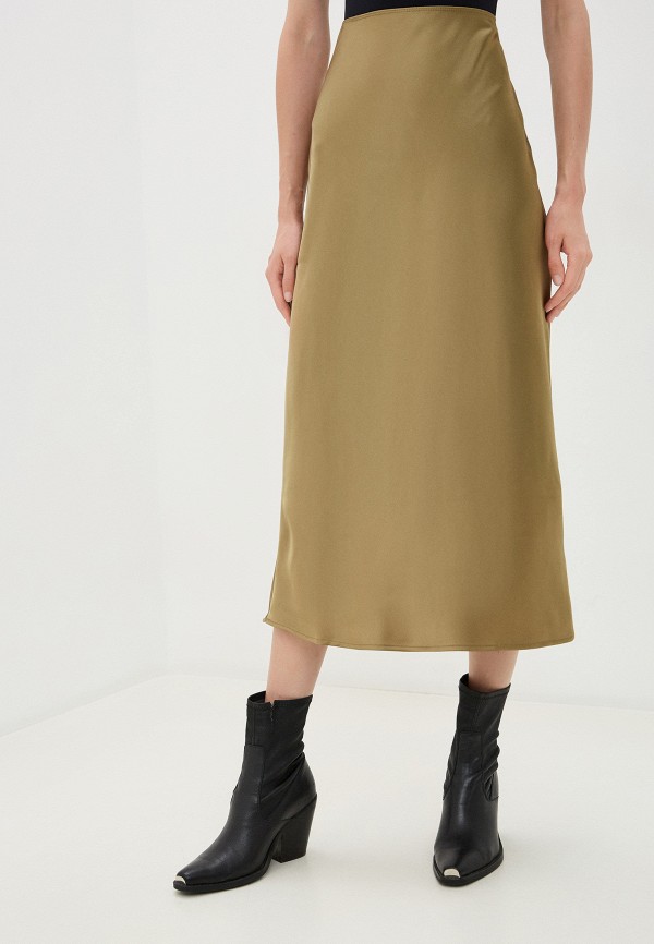 

Юбка Topshop Petite, Хаки
