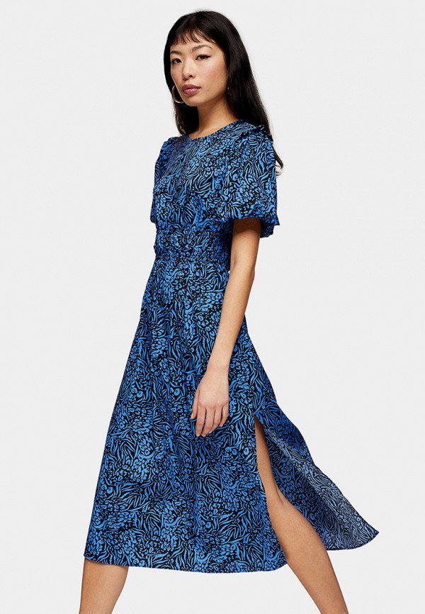 

Платье Topshop Petite, Синий, Topshop Petite TO068EWLDHZ8