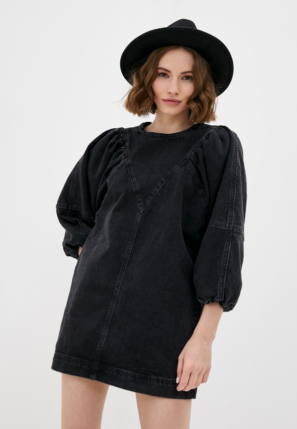 

Платье джинсовое Topshop Petite, Черный, Topshop Petite TO068EWLKDB3