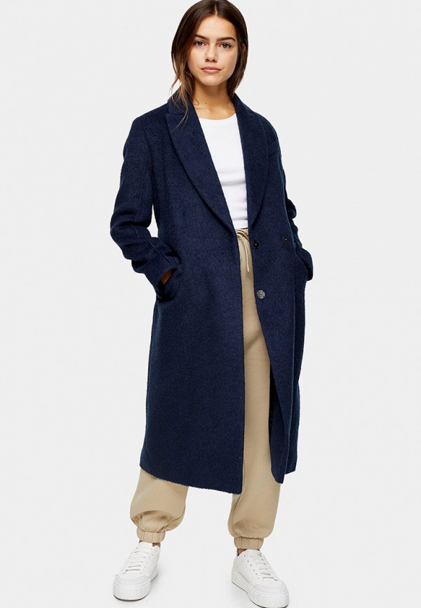 

Пальто Topshop Petite, Синий