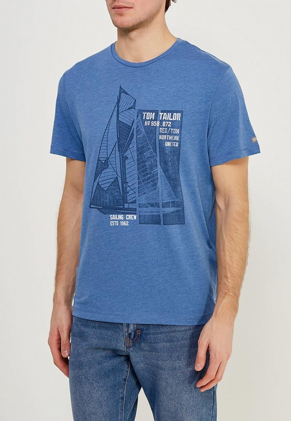 

Футболка Tom Tailor, Синий