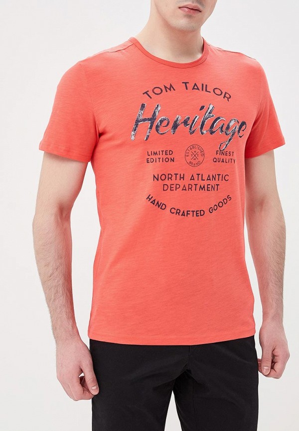

Футболка Tom Tailor, Коралловый