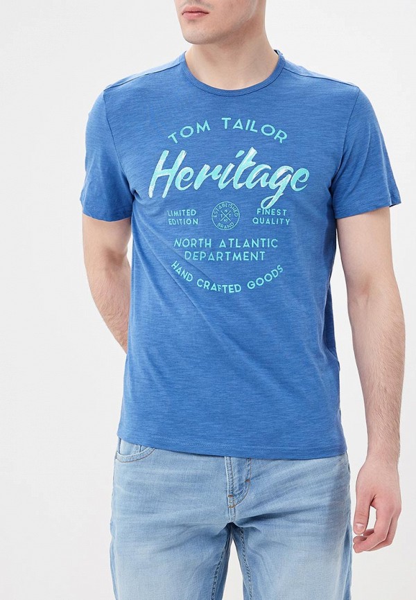 

Футболка Tom Tailor, Синий
