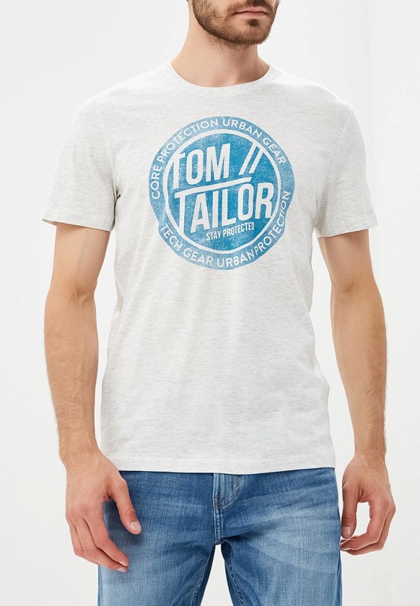 

Футболка Tom Tailor, Серый