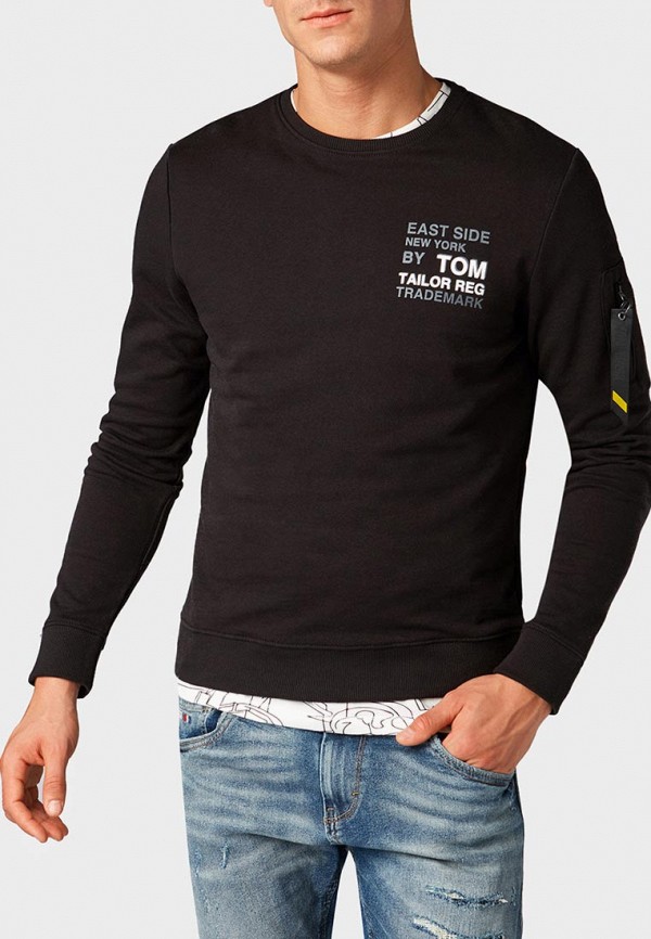 

Свитшот Tom Tailor, Черный