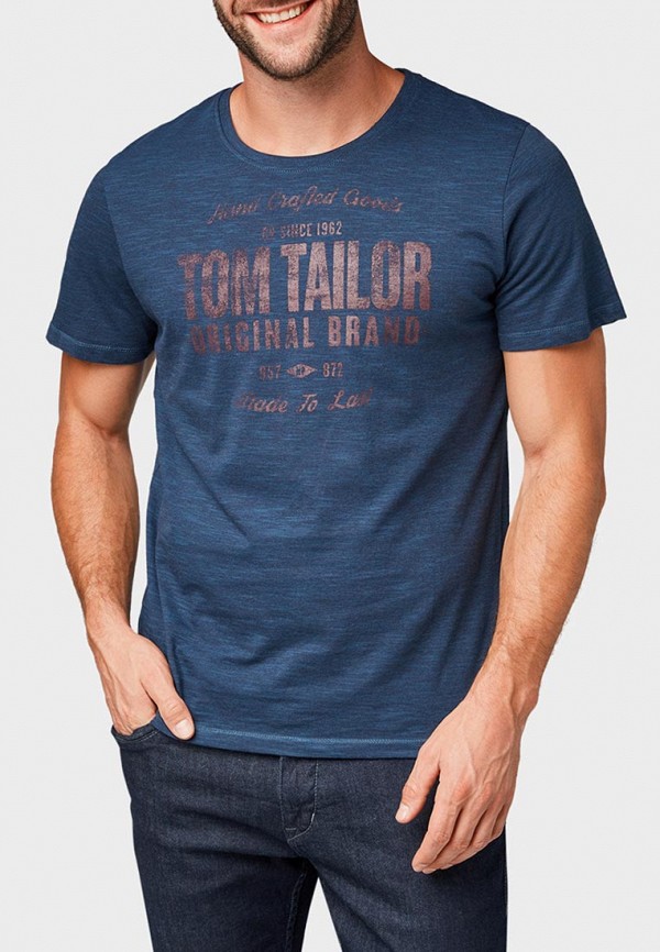 

Футболка Tom Tailor, Синий