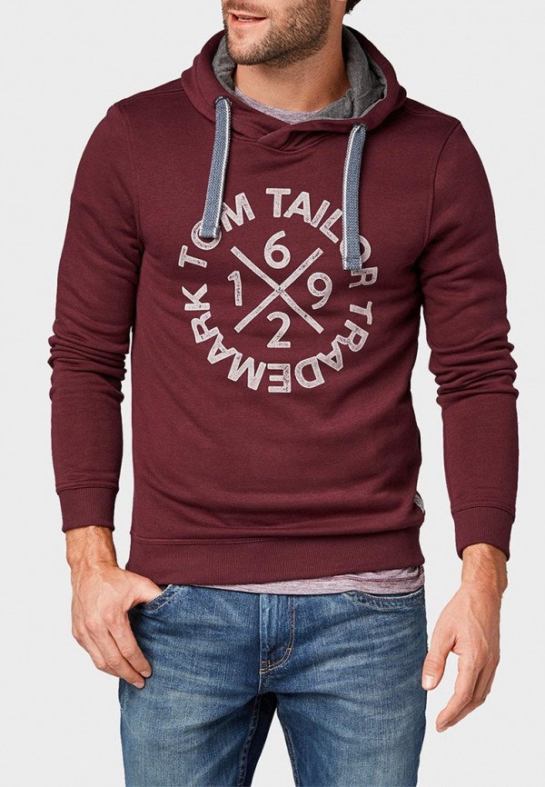 

Худи Tom Tailor, Бордовый