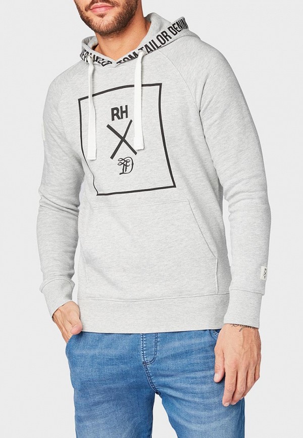 

Худи Tom Tailor Denim, Серый