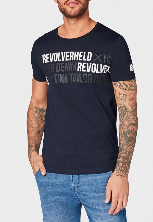 

Футболка Tom Tailor Denim, Синий