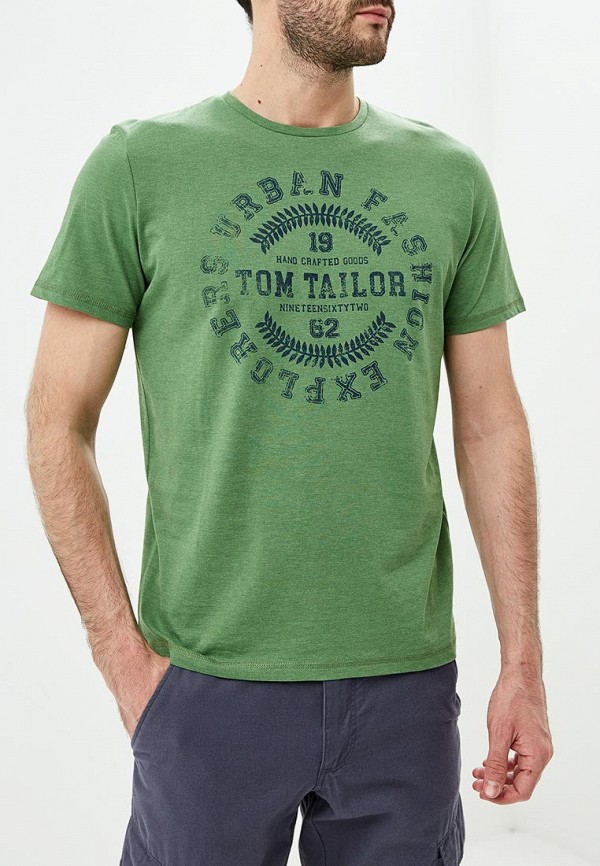 

Футболка Tom Tailor, Зеленый