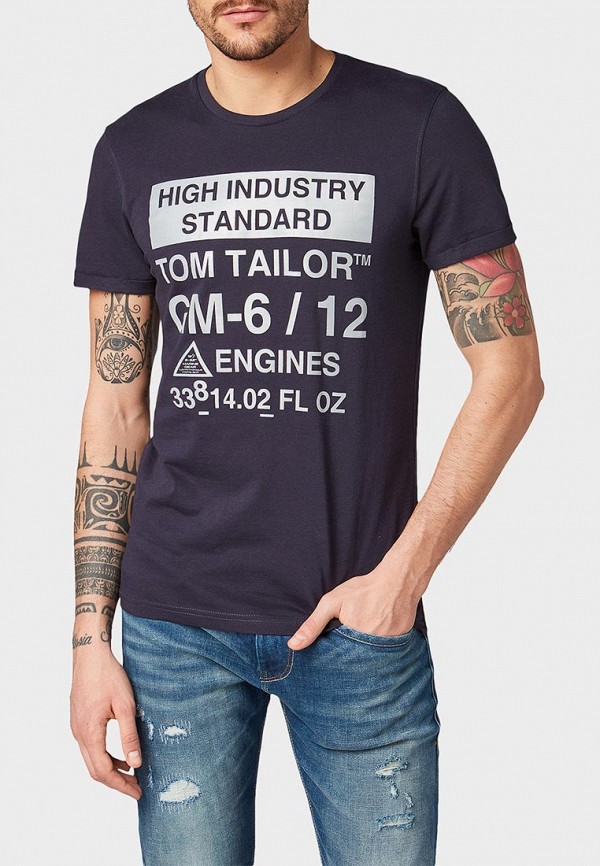 

Футболка Tom Tailor, Синий