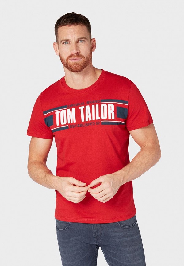 

Футболка Tom Tailor, Красный