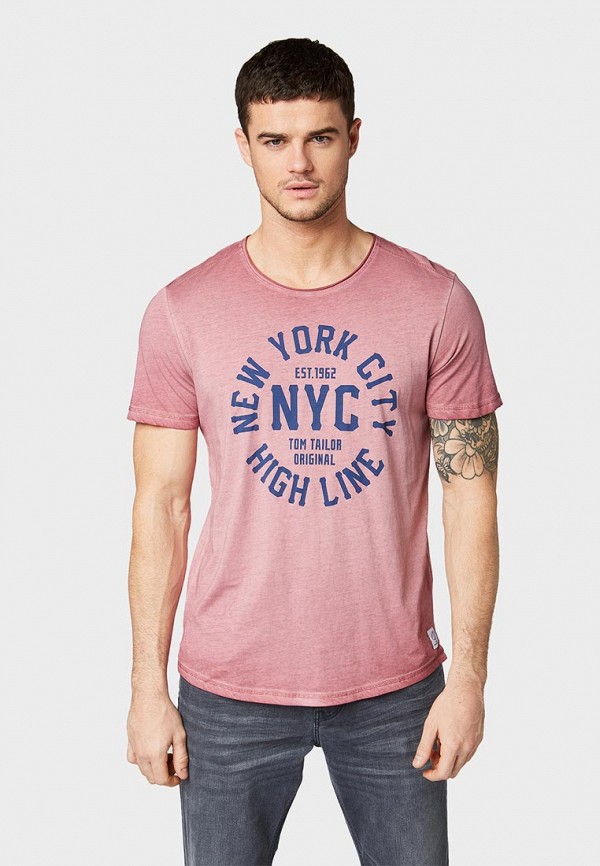 

Футболка Tom Tailor, Красный
