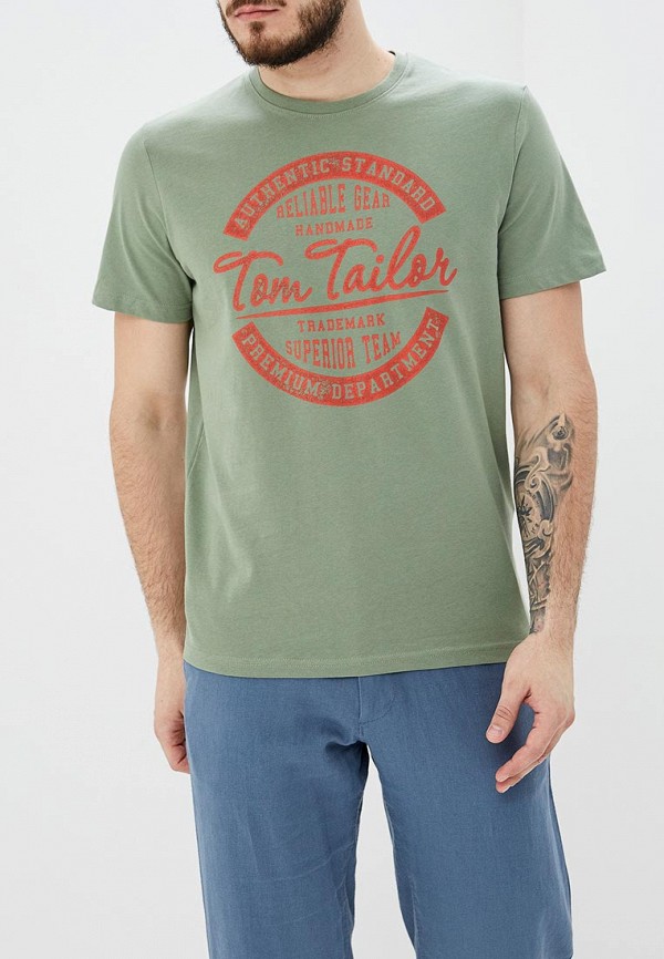 

Футболка Tom Tailor, Зеленый