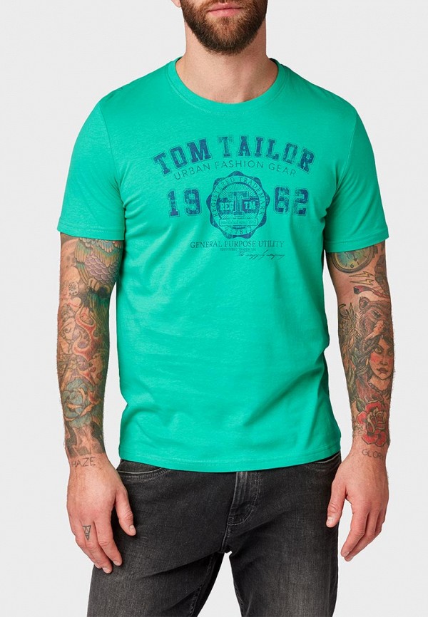 

Футболка Tom Tailor, Бирюзовый