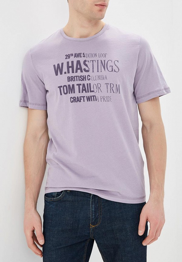 

Футболка Tom Tailor, Фиолетовый