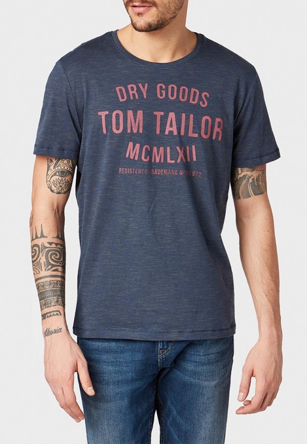 

Футболка Tom Tailor, Синий