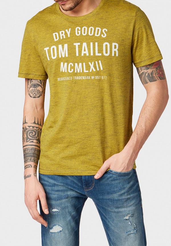

Футболка Tom Tailor, Желтый
