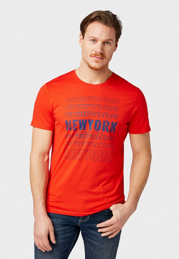 

Футболка Tom Tailor, Красный
